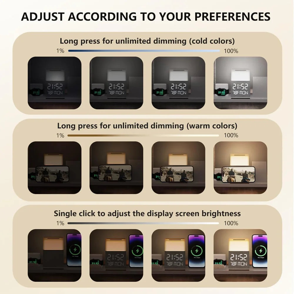 6 in 1 Wireless Charging Station