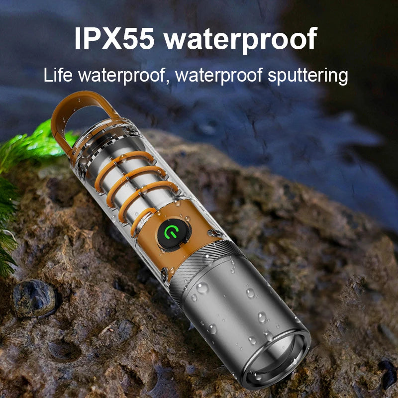 LED Tungsten Laser Flashlight