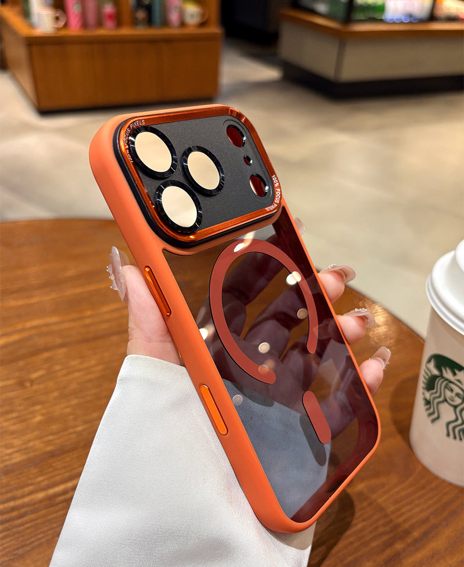 Acrylic Shockproof Magnetic iPhone Case