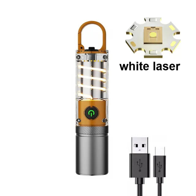 LED Tungsten Laser Flashlight
