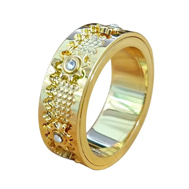 GearSpin Fidget Ring
