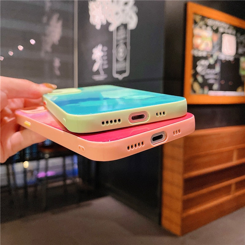 Liquid Gradient iPhone Case