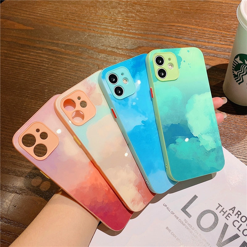 Liquid Gradient iPhone Case