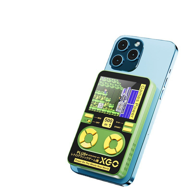 2 in 1 Magnetic Power Bank Game Console