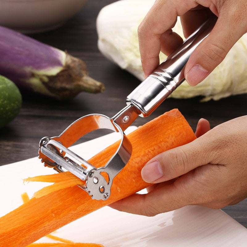 2 in1 Stainless Steel Peeler and Julienne