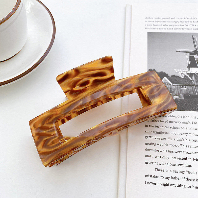 Oversized Square Hair Clip