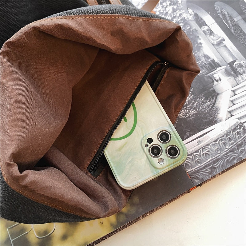 Canvas Crossbody Bag