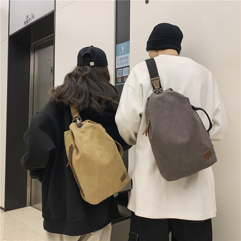 Canvas Crossbody Bag