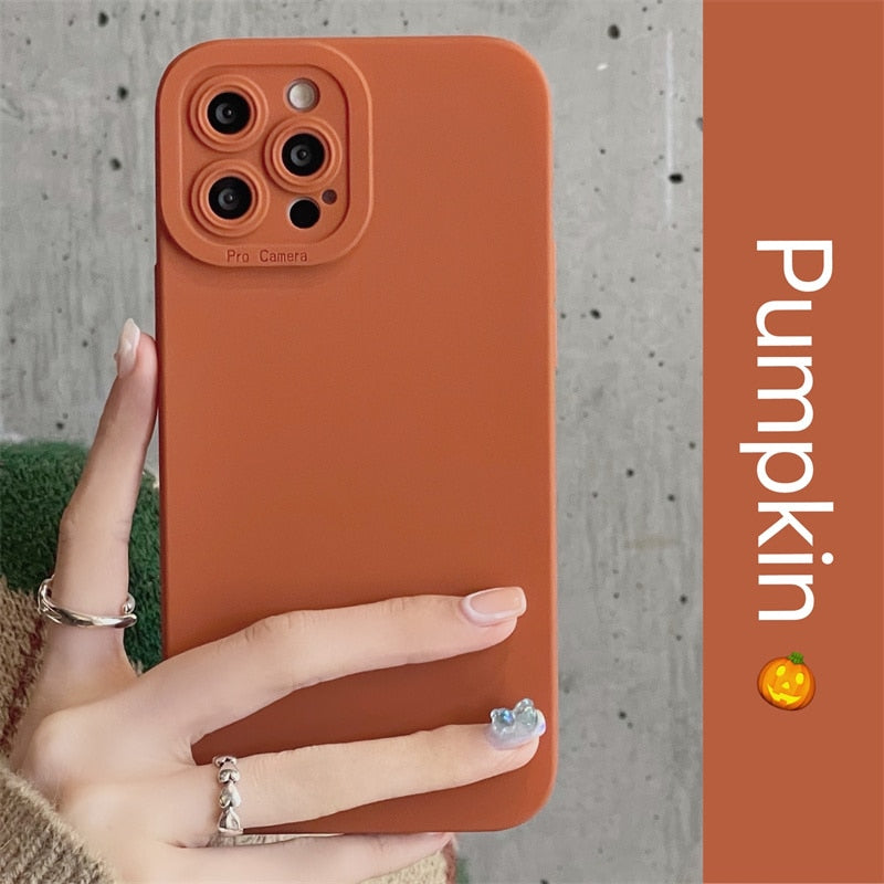 Earth Tones Camera Lens Protection Phone Case