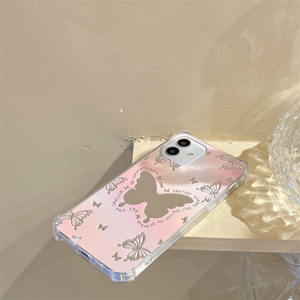 Butterfly Mirror Phone Case