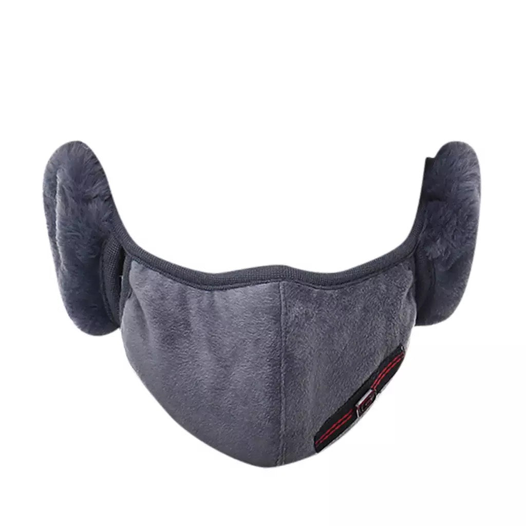 Warm Velvet Earmuffs Face Cover
