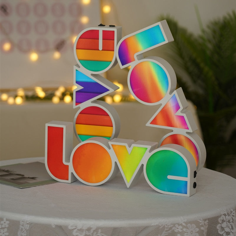 LOVE LED Night Light
