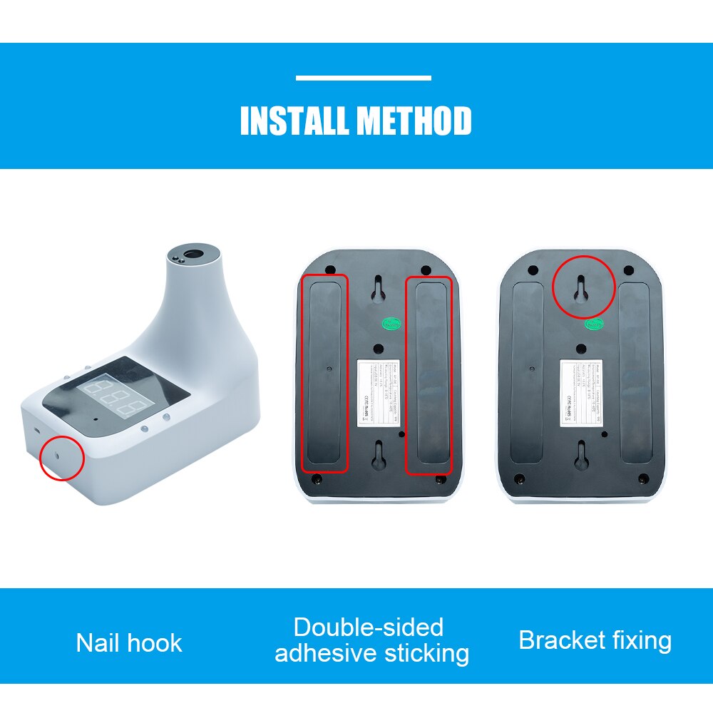 Laser Infrared Thermometer Wall Mount