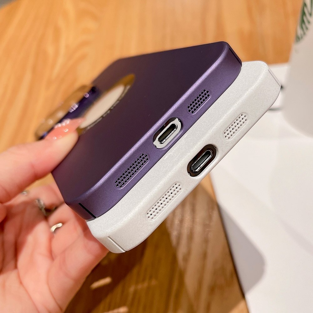 Lens Cover Stand Logo iPhone Case