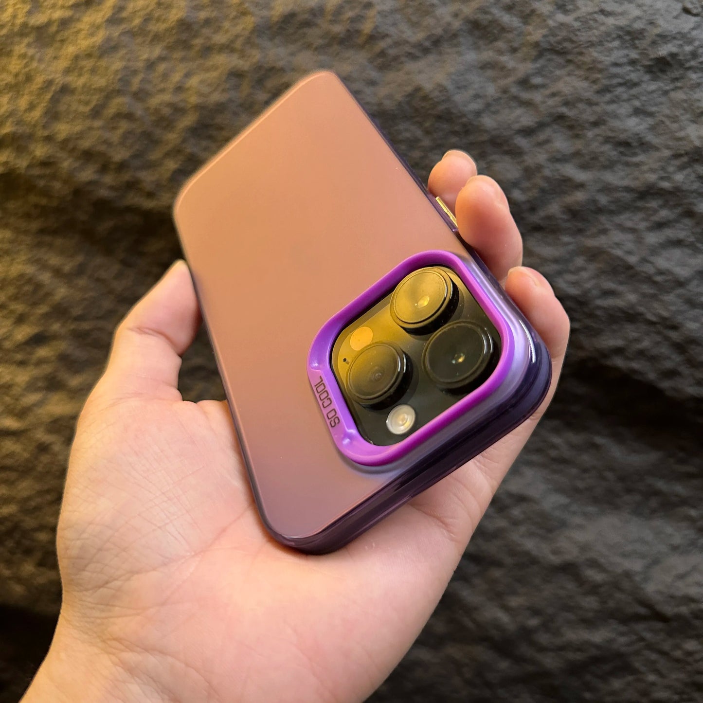 Metallic Aurora iPhone Case