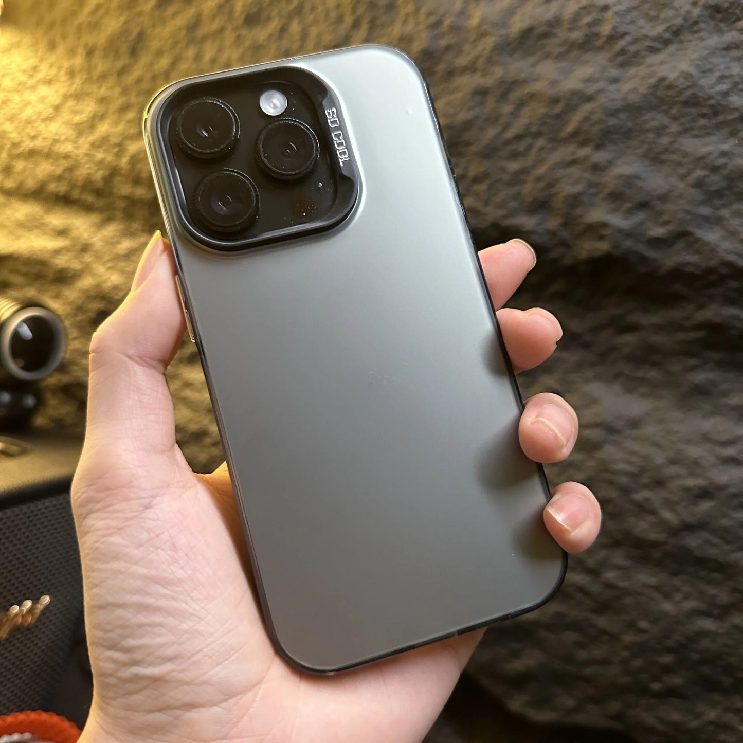 Metallic Aurora iPhone Case