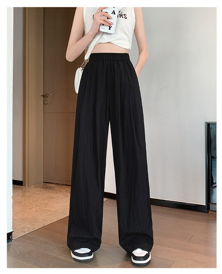 Women's Breathable Linen Wide Leg Pants