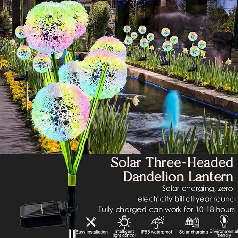 Dandelion Solar LED Light