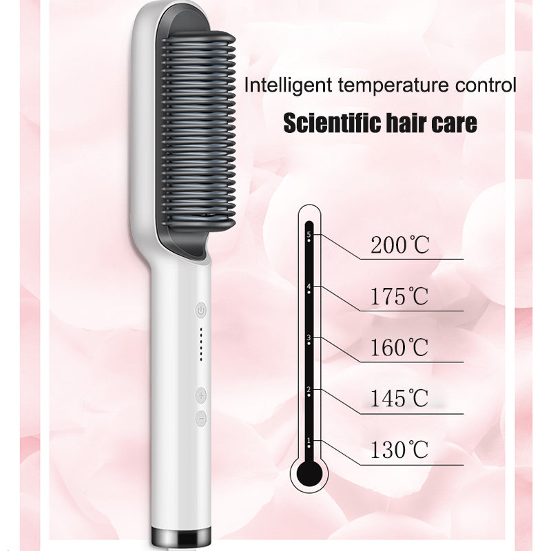 Zentric Hair Straightener Brush