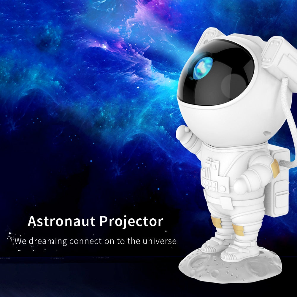 Spaceman Starry Projector Lamp Astronaut