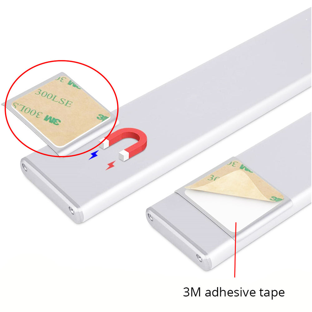 Ultra-thin Cabinet Light 2pcs 3m Adhesive Tape Allows You To Place Your Cabinet Lights In Multiple Venues - Under Cabinet Lights