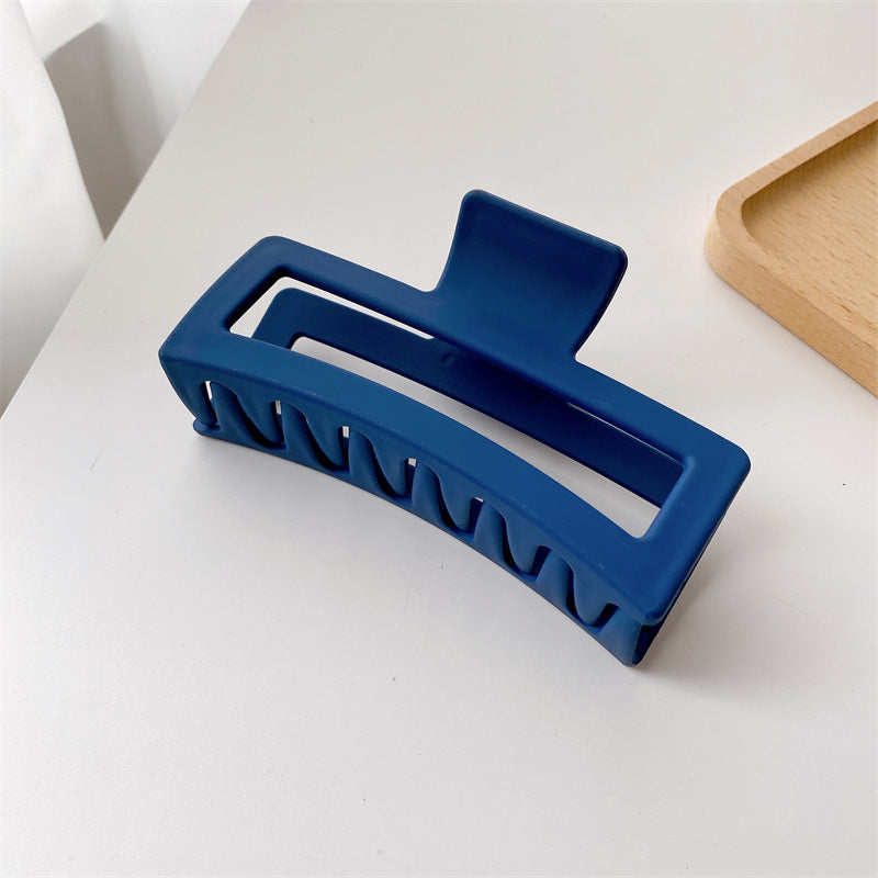 Matte Oversized Square Hair Claw Clip