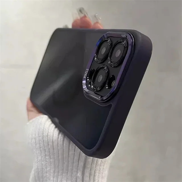 Acrylic Shockproof Magnetic iPhone Case