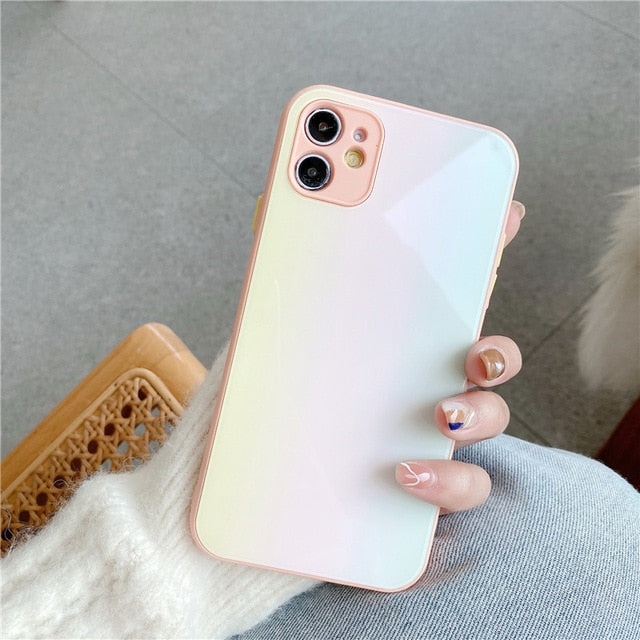 Gradient Tempered iPhone Case