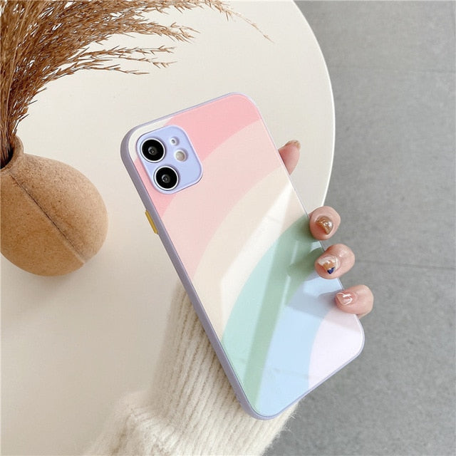 Gradient Tempered iPhone Case
