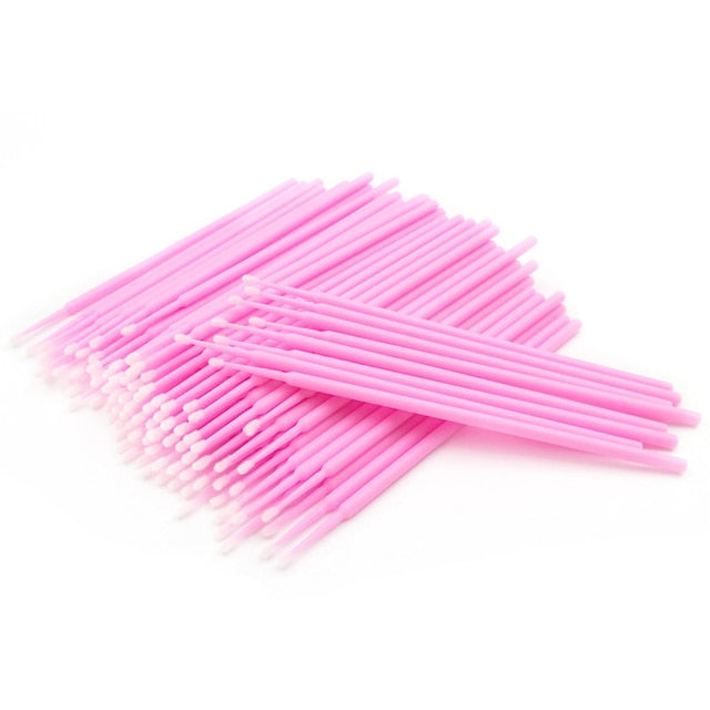 Cosmetic Micro Brush (100pcs)