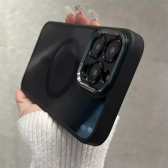 Acrylic Shockproof Magnetic iPhone Case