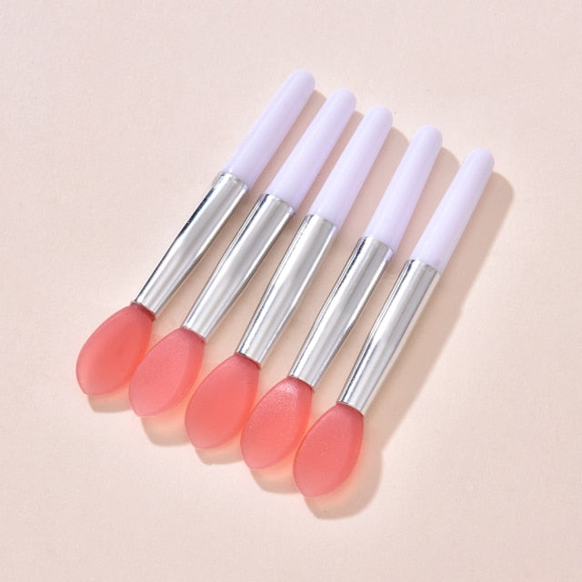 5Pcs Soft Silicone Brush Applicator