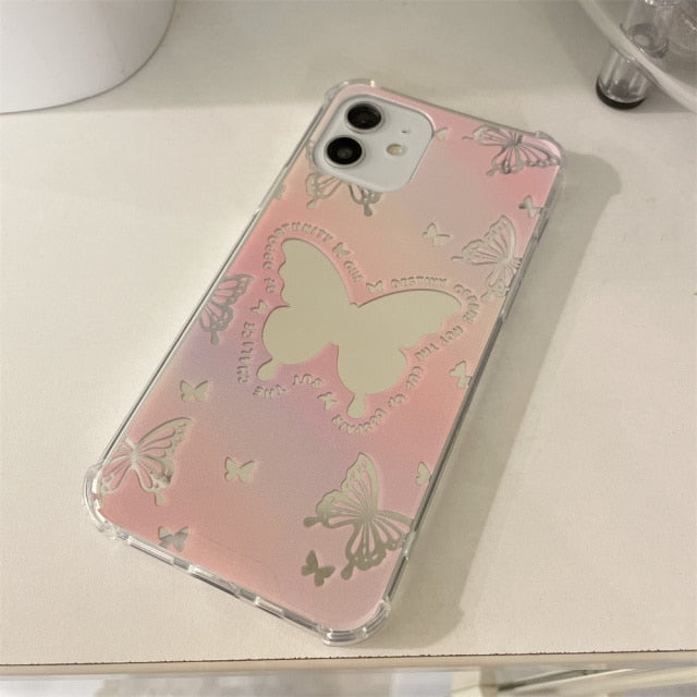 Butterfly Mirror Phone Case