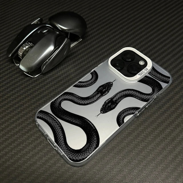 Metallic Snake iPhone Case