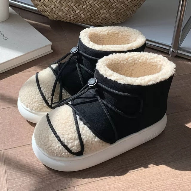Women's Fur Snow Boots
