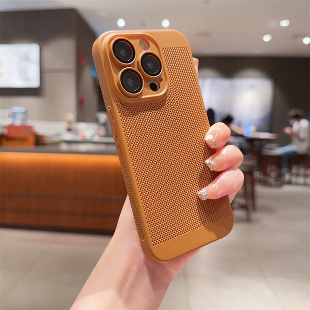 Heat Dissipation Ultra Thin PC iPhone Case