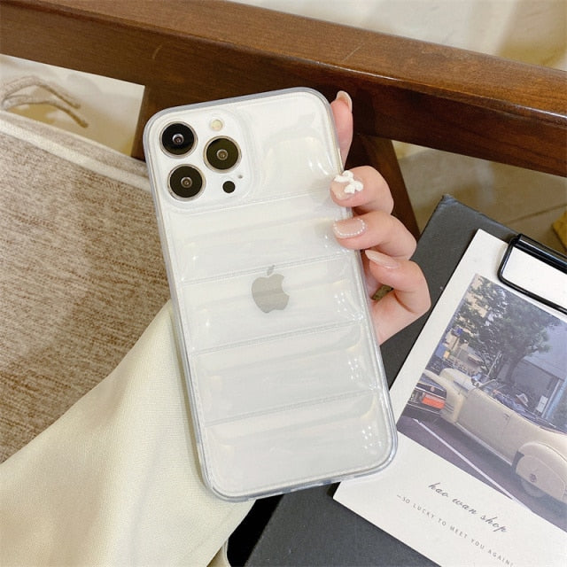 Transparent Puff Phone Case