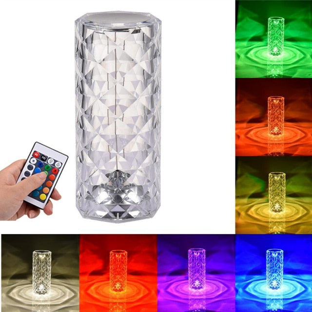 Crystal Touch Table Lamp