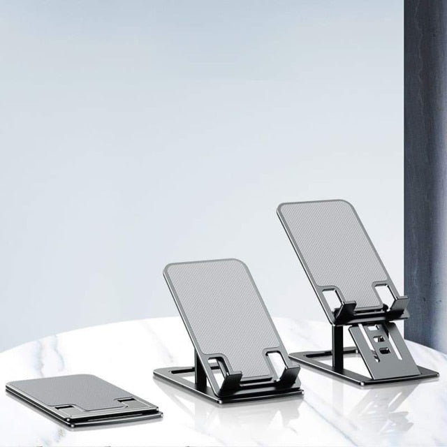 Portable Folding Mobile Phone/iPad Bracket Adjustable