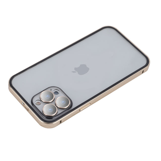 Aluminum Frame Lens Protection iPhone Case