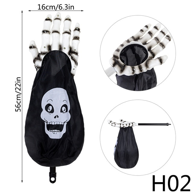 Trick or Treat Candy Bag Stick