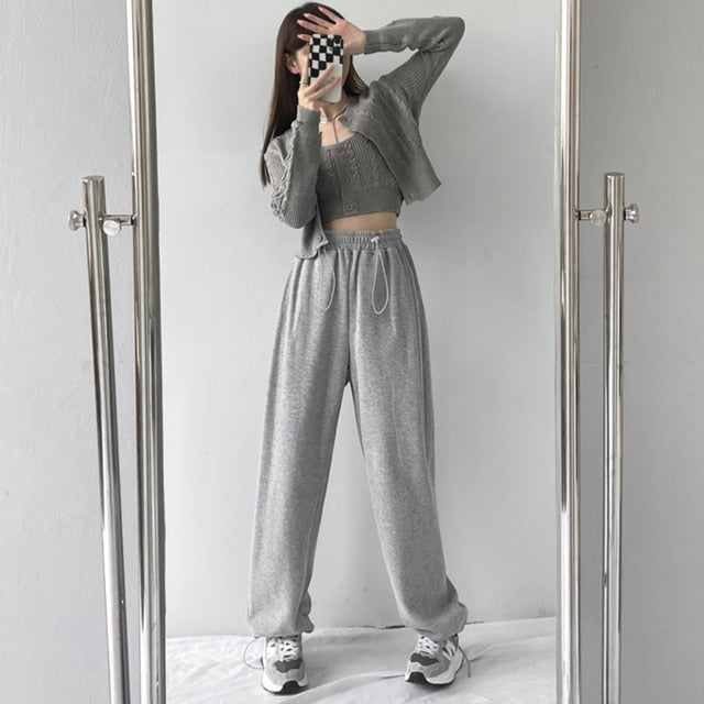 Women's Harem Drawstring Sweatpants