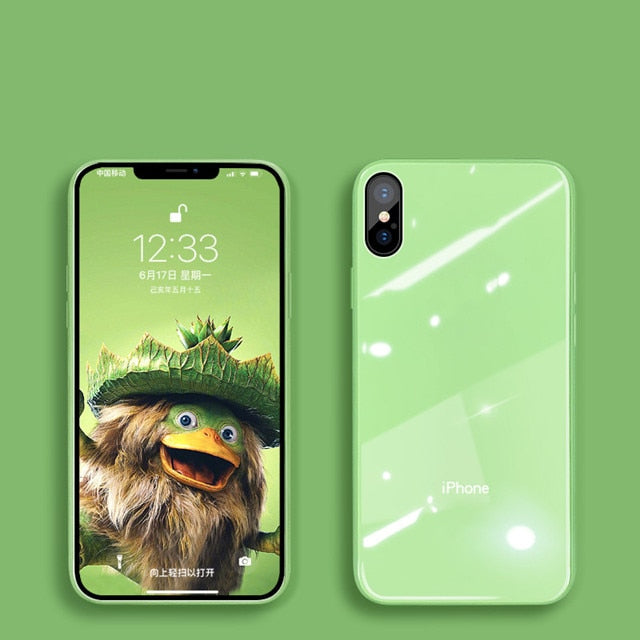 Liquid Glass Protective Phone Case