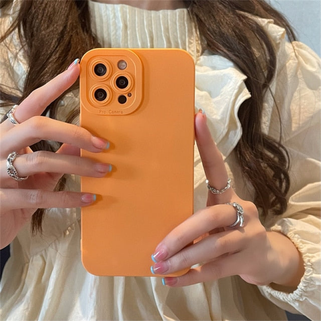 Earth Tones Camera Lens Protection Phone Case
