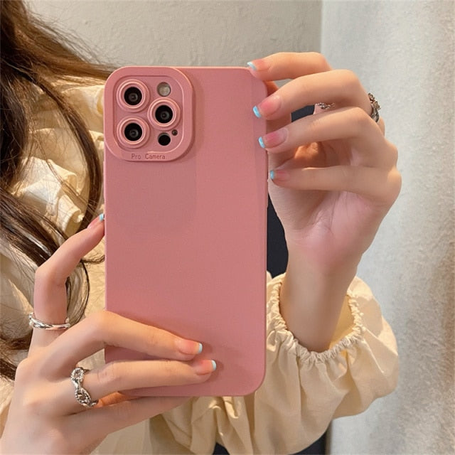 Earth Tones Camera Lens Protection Phone Case