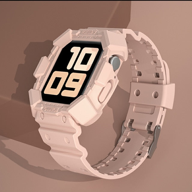 Silicone Sport Apple Watch Band