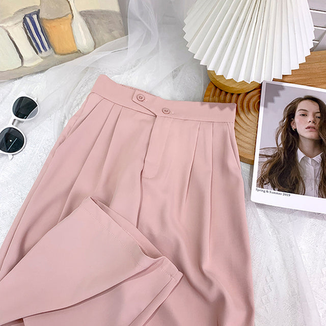 Women's Wide Leg Breathable Summer Pants