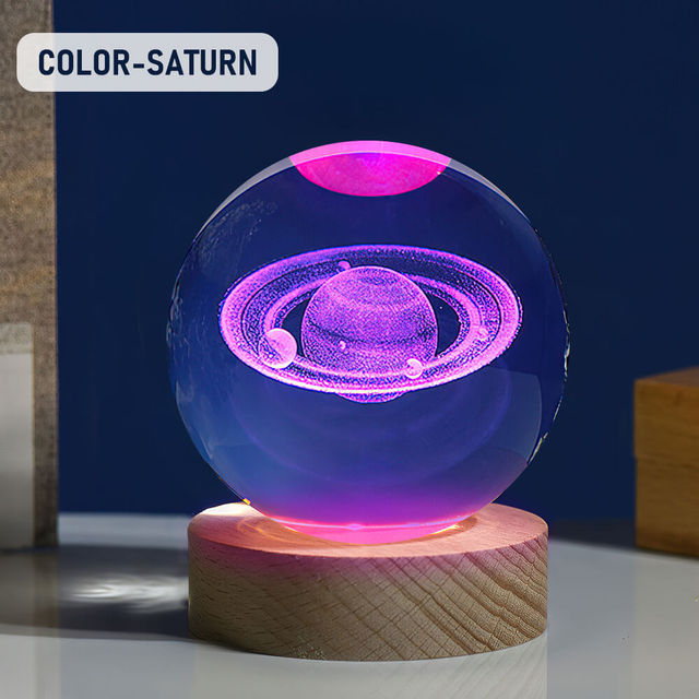 3D Planet Crystal Ball
