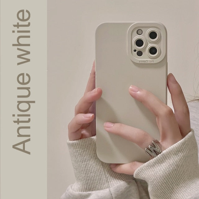 Earth Tones Camera Lens Protection Phone Case