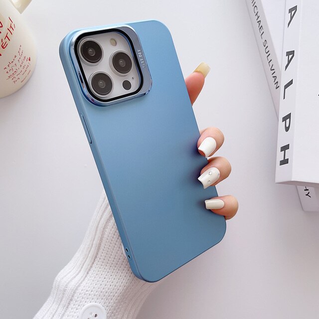 Lens Cover Stand Logo iPhone Case